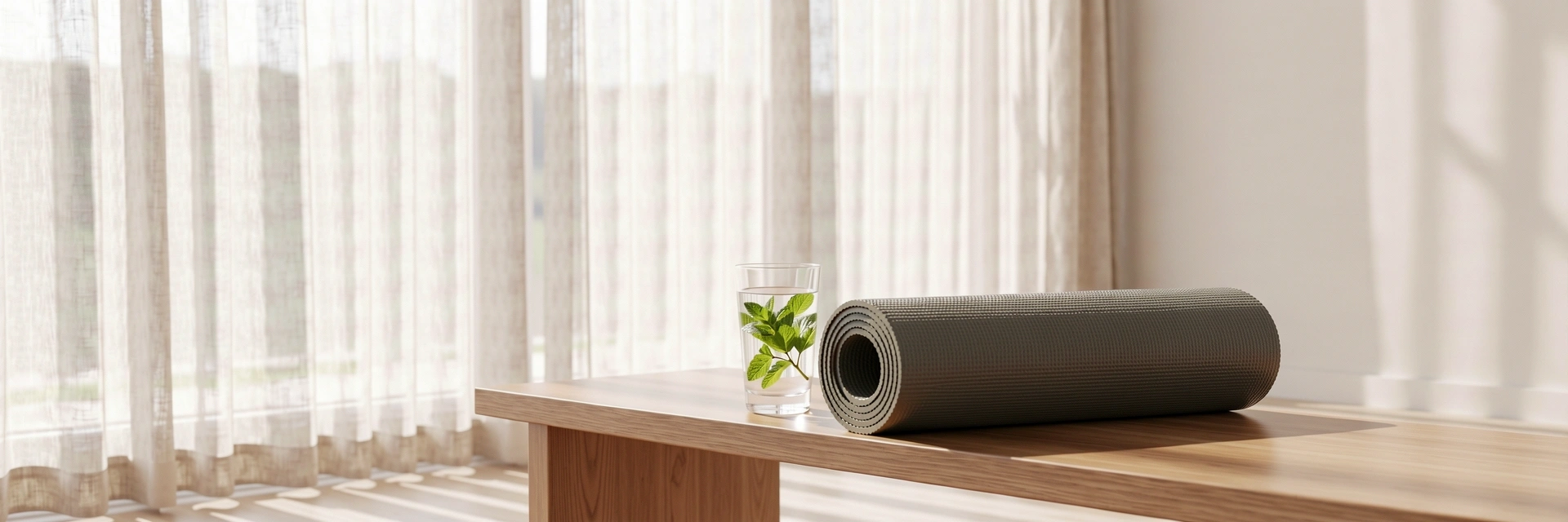 A serene environment promoting balance and focus